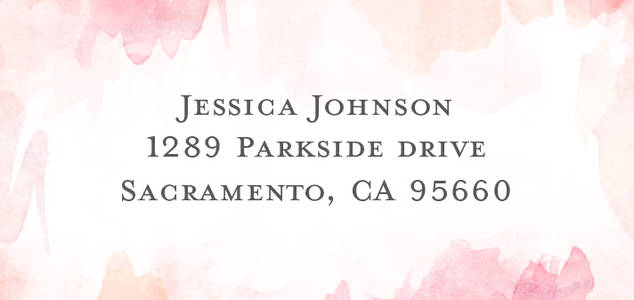 Watercolor Birthday Watercolor Birthday