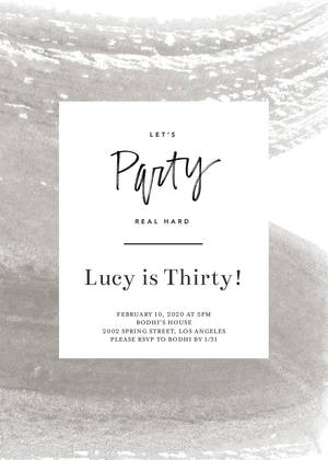 Party Invitation by Almost Makes Perfect Party Invitation by Almost Makes Perfect