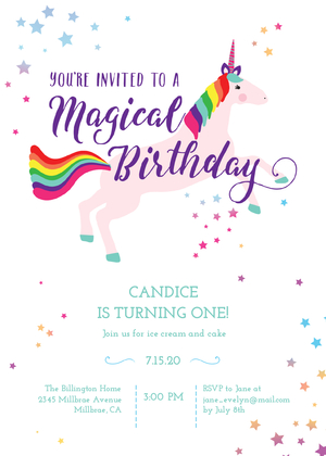 Magical Unicorn Birthday Magical Unicorn Birthday