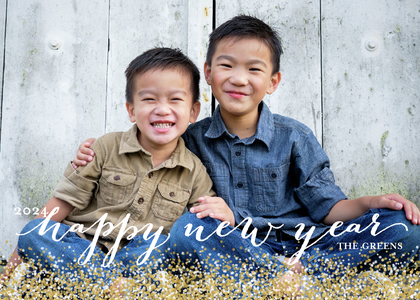 Gold Glitter New Year Gold Glitter New Year
