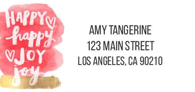 Holiday Happy Happy Joy Joy by Amy Tangerine Holiday Happy Happy Joy Joy by Amy Tangerine