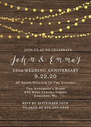 Rustic Lights Anniversary Rustic Lights Anniversary