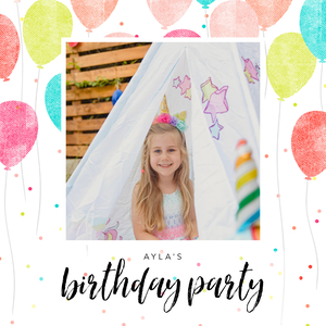 Colorful Birthday Party Colorful Birthday Party