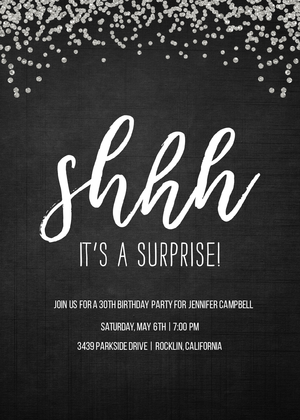 It's A Surprise Party It's A Surprise Party