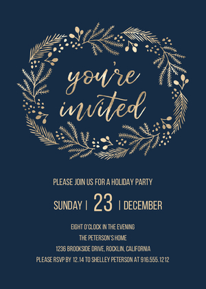 Fancy Foliage Holiday Party Fancy Foliage Holiday Party