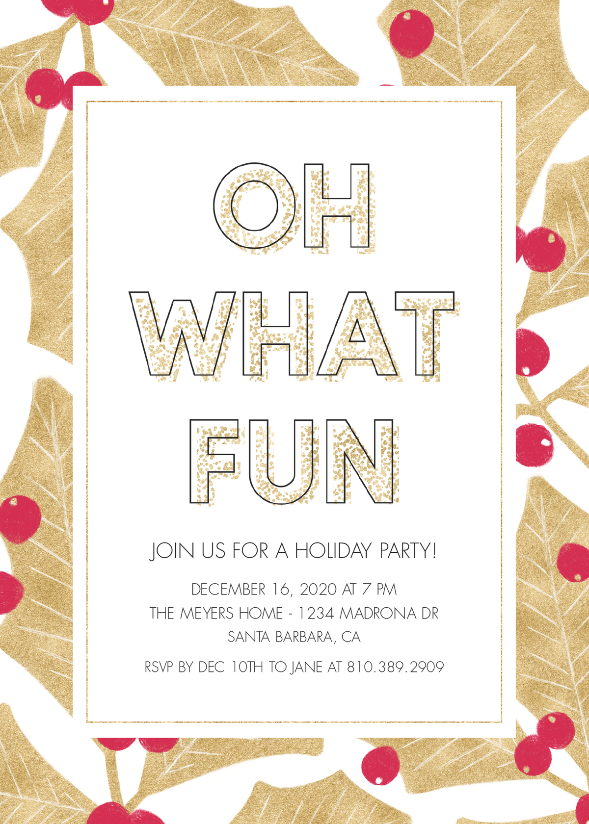Oh What Fun Party Oh What Fun Party