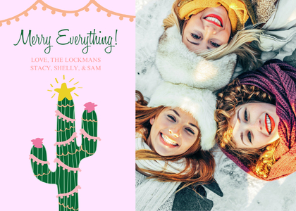 Merry Cactus by Yellow Heart Art Merry Cactus by Yellow Heart Art