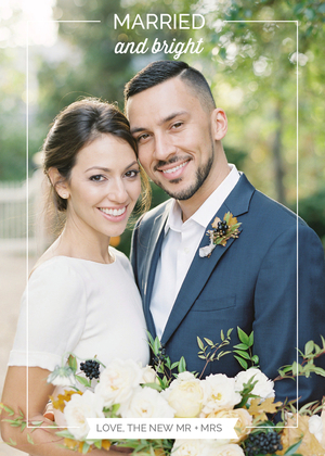 Married & Bright by Yellow Heart Art Married & Bright by Yellow Heart Art