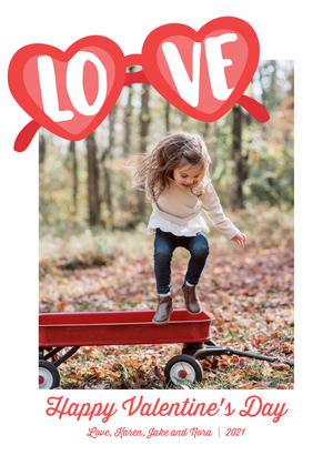 LOVE Valentine's Day Heart Glasses by Pennie Post LOVE Valentine's Day Heart Glasses by Pennie Post