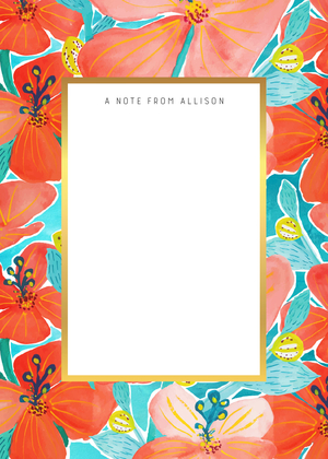 Hibiscus Stationery by Casey D. Sibley Hibiscus Stationery by Casey D. Sibley