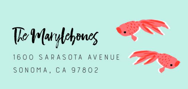 Fish Moving Card by Hello!Lucky Fish Moving Card by Hello!Lucky