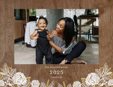 Rustic Chic Calendar Rustic Chic Calendar