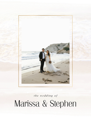 Modern Beach Wedding Modern Beach Wedding