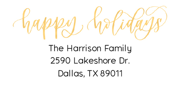 Happy Holidays by Letters by Shells Happy Holidays by Letters by Shells