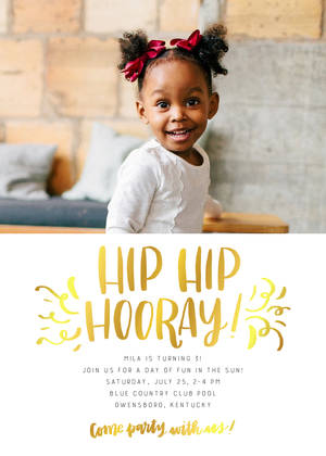 Hip Hip Hooray by Renmade Calligraphy Hip Hip Hooray by Renmade Calligraphy