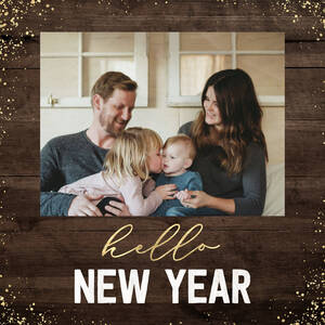 Rustic Year in Review Calendar Rustic Year in Review Calendar