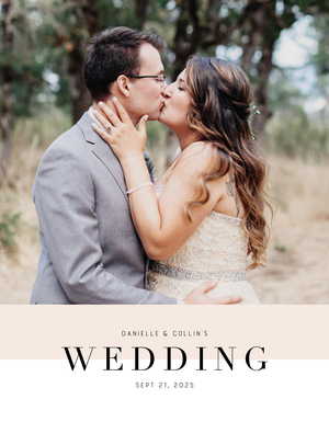 Soft Color Block Wedding Soft Color Block Wedding