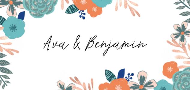 Floral Border Wedding Floral Border Wedding