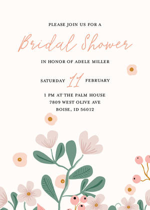 Soft Floral Bridal Shower by Cathy Nordstrom Soft Floral Bridal Shower by Cathy Nordstrom