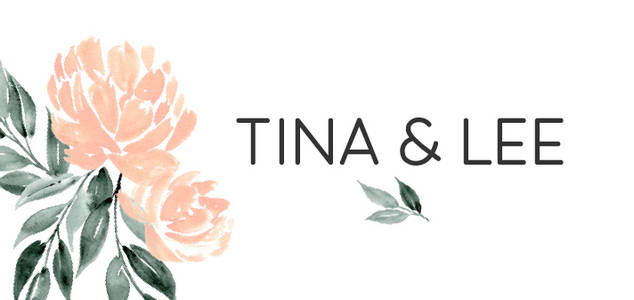 Peach Wedding by the Pigeon Letters Peach Wedding by the Pigeon Letters