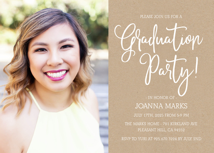 Classy Kraft Graduation Party Classy Kraft Graduation Party