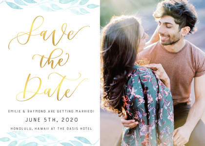 Save the Date by Letters by Shells Save the Date by Letters by Shells