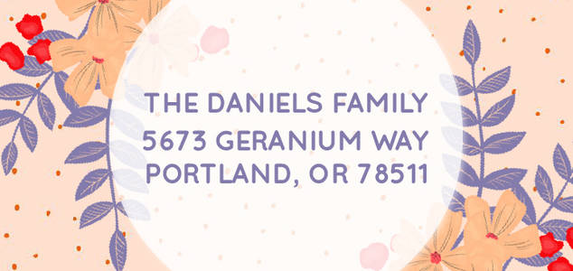 Floral Baby Announcement by the Pigeon Letters Floral Baby Announcement by the Pigeon Letters