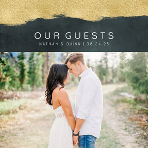 Modern Geometric Wedding Guest Book Modern Geometric Wedding Guest Book