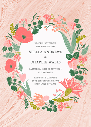 Spring Florals Wedding by The House That Lars Built Spring Florals Wedding by The House That Lars Built