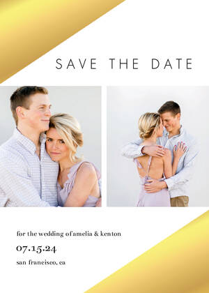 Geometrical Foil Wedding Geometrical Foil Wedding
