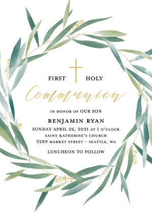 Holy Communion Greenery Holy Communion Greenery