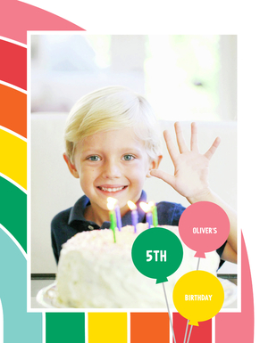 Rainbow Birthday Book by Ann Kelle Rainbow Birthday Book by Ann Kelle