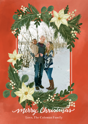 Floral Frame by Lily & Val Floral Frame by Lily & Val