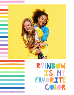 Rainbow is My Favorite Color by Ampersand Design Studio Rainbow is My Favorite Color by Ampersand Design Studio