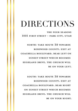 Modern Wedding by Martha Stewart Modern Wedding by Martha Stewart