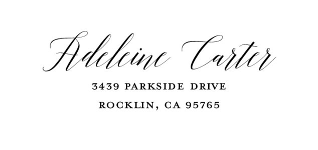 Formal Script Wedding Formal Script Wedding