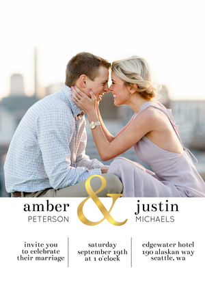 Bold Ampersand Wedding Bold Ampersand Wedding