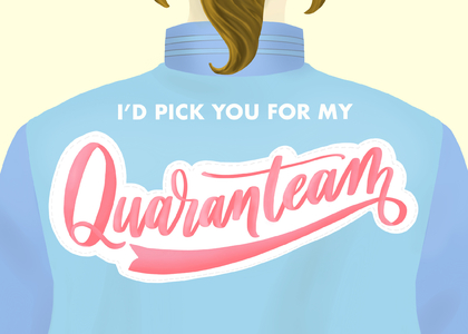 My Quaranteam Greeting Card My Quaranteam Greeting Card
