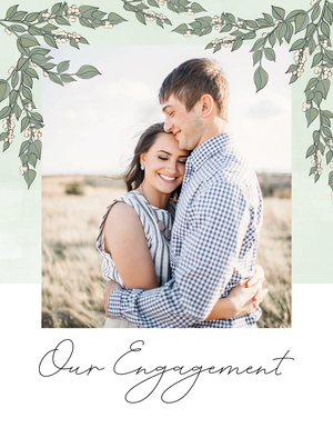 Floral Engagement by Poppy and Gray Co Floral Engagement by Poppy and Gray Co