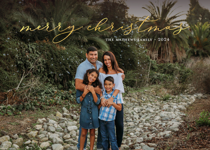 Full Photo Elegant Merry Christmas Full Photo Elegant Merry Christmas