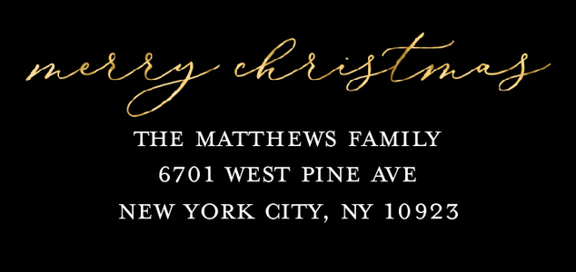 Full Photo Elegant Merry Christmas Full Photo Elegant Merry Christmas