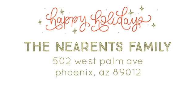 Festive Family Name by Rad and Happy Festive Family Name by Rad and Happy