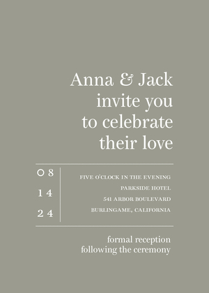 Gray Intimate Wedding Gray Intimate Wedding