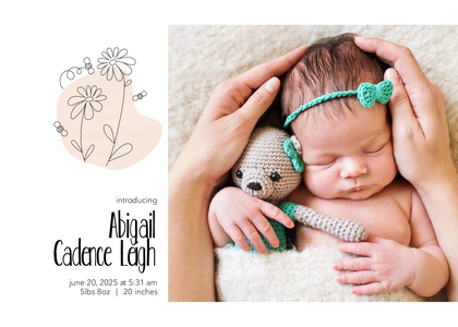 Sweet Bee Baby Announcement Sweet Bee Baby Announcement