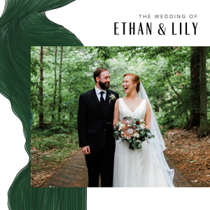 Abstract Green Painted Wedding Abstract Green Painted Wedding