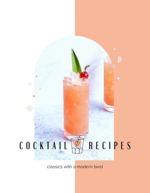 Colorful Mod Cocktails Recipe Book Colorful Mod Cocktails Recipe Book