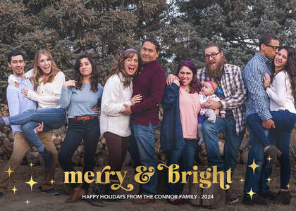 Merry & Bright Foil Full Photo Merry & Bright Foil Full Photo