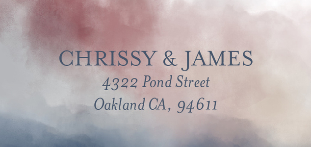 Moody Painted Watercolor Wedding Moody Painted Watercolor Wedding