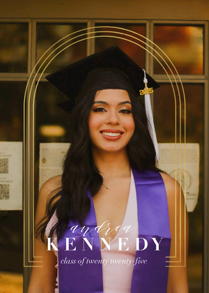Arched Frame Graduate Arched Frame Graduate