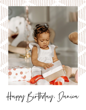 Neutral Minimal Birthday Celebration Neutral Minimal Birthday Celebration